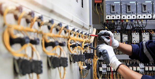 Professional Electrician technician working in Wimberley, TX